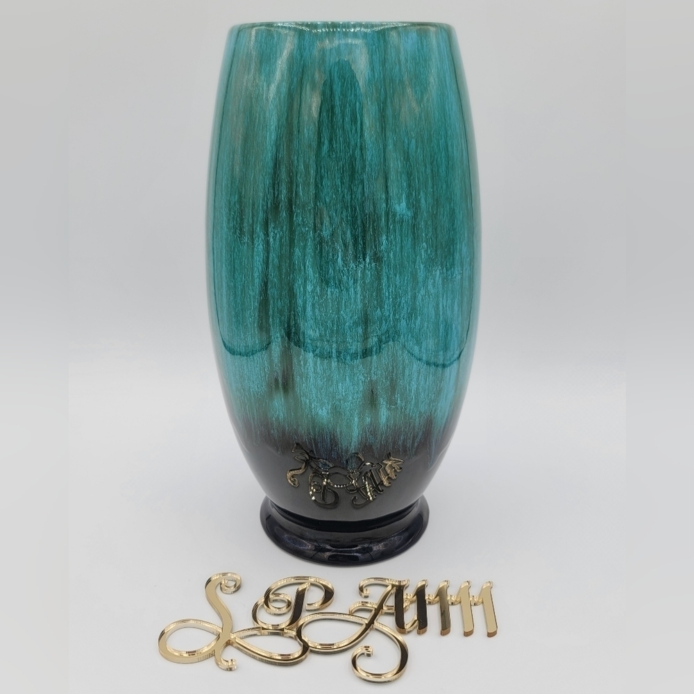 Blue Mountain Pottery Vase Vintage #1710